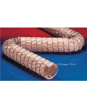 Absaug- & Gebläseschlauch CP PTFE-INOX 475 FOOD 110mm 122mm 3m NORRES