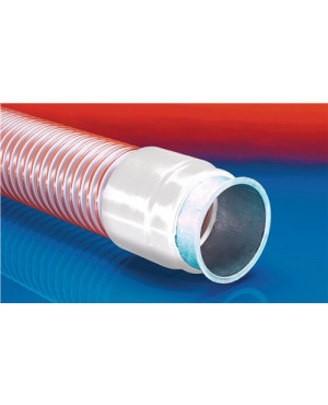 Bördelrohr CONNECT 243 FOOD f.Innen-D.200mm f.Schlauch 350,351 ,355,533,341,345