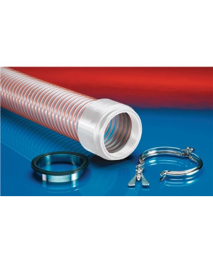 TRI-Clamp Kuppl.CONNECT 245 FOOD f.Innen-D.80mm f.Schl.350,351 ,355,533,341,345