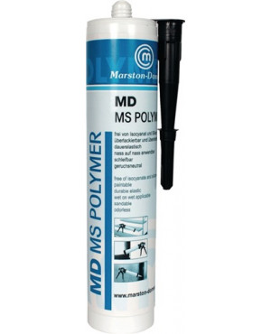 Kleb- u.Dichtstoff MD-MS Polymer schwarz 440g