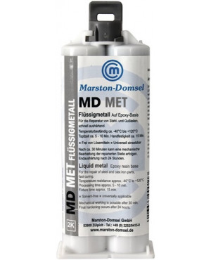 2K-Epoxyd-Flüssigmetall MD MET 50g Doppelkartusche MARSTON