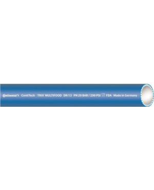 Lebensmittelschlauch TRIX® MULTI-FOOD ID 19mm L.40m blau Wandst.6mm Rl.