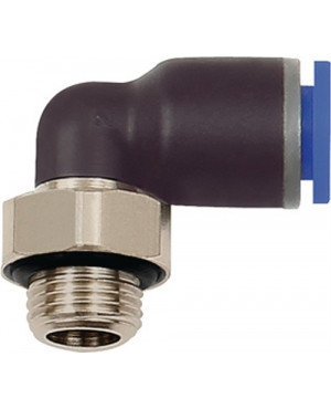 L-Steckverschraubung G 1/2 Zoll 20,95mm Schlauch-Außen-D. 8mm