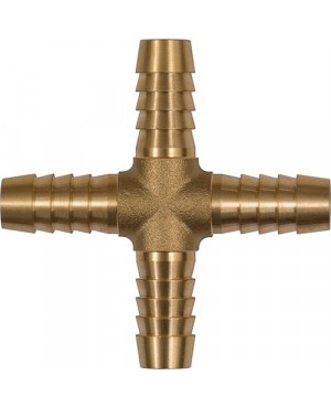 Kreuz-Schlauchverbindungsstutzen LW 8 L1 46mm RIEGLER