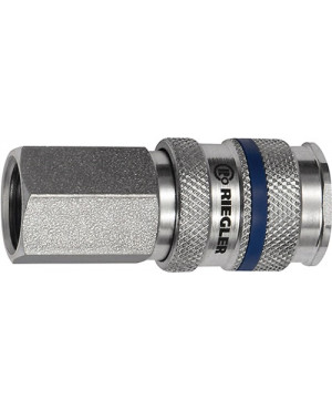 Schnellverschlusskupplung DN 7,8 IG STA Gew.R 1/4 11,45 RIEGLER