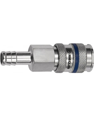 Schnellverschlusskupplung DN 7,8 Tülle STA Schlauchweite LW 6mm RIEGLER