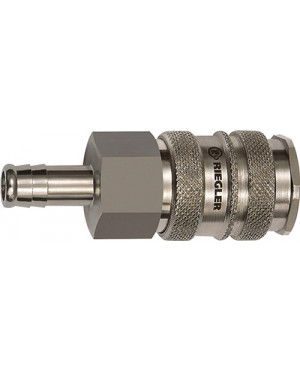 Schnellverschlusskupplung DN 10 Tülle STA/MS vern.Schlauchweite LW 13mm RIEGLER