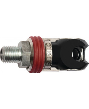 Schwenk-Sicherheitskupplung DN 7,2 AG STA Gew.G 1/2 Zoll 20,95mm RIEGLER