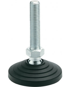 Kunststoff-Gelenkfuß GN 344 d1 100 mm,d2 M 16mm l1 138mm l3 24mm GANTER