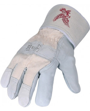 Handschuhe Adler-C Gr.10,5 naturfarben Leder