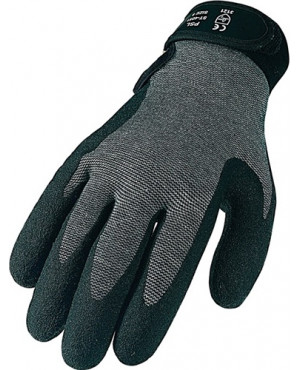 Handschuhe Gr.9 grau CO/EL m.HPT EN 388 Kat.II