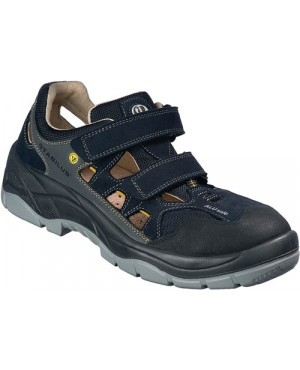 Sicherheitssandale 3113A Gr.46 schwarz/blau Mikrofaser S1 ESD EN 20345 Stabilus