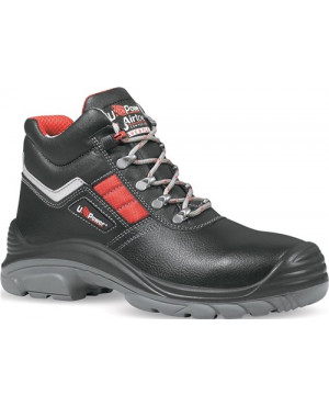 Sicherheitsstiefel Devastate Gr.44 schwarz/rot Leder S3 SRC RS EN20345