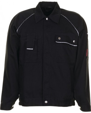 Bundjacke Canvas 320 Gr.48 schwarz/schwarz 65% PES/35% CO PLANAM