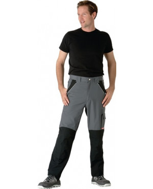 Bundhose Plaline Gr. 48 schiefer/schwarz 65% PES/35% CO