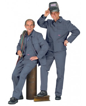 Schweißerschutz-Jacke Gr.50 grau 100% CO 1 St.