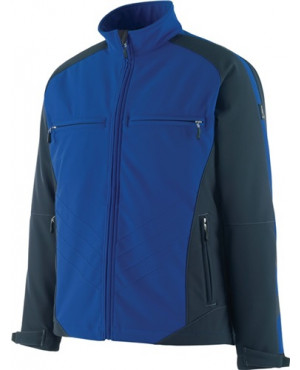 MASCOT® Softshelljacke Dresden Gr.M kornblau/schwarzblau 100% PES