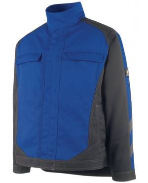 Arbeitsjacke Fulda Gr.XL kornblau/schwarzblau 65% PES/35% CO