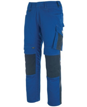 Hose Mannheim Gr. C56 kornblau/schwarzblau 65% PES/35% CO