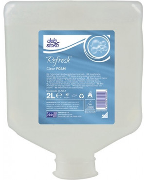 Schaumseife Refresh Clear FOAM 2l o.Duft-/Farbstoffe Kartusche STOKO