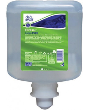 Handreinigungslotion Estesol Lotion PURE 1l unparfümiert farbstofffrei Kartusche