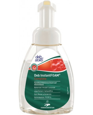 Schaum-Handdesinfektionsmittel Deb InstantFOAM Complete 250 ml Flasche