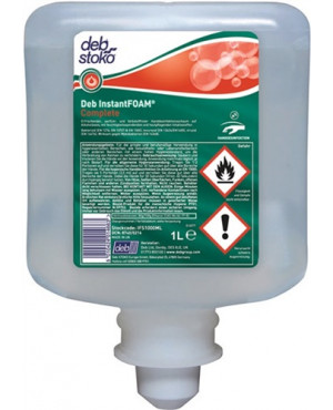 Schaum-Handdesinfektionsmittel Deb InstantFOAM Complete 1l Kartusche