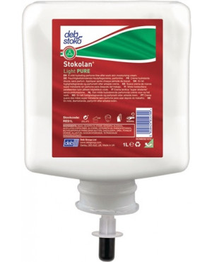 Hautpflegecreme Stokolan® Light PURE 1l duft-/farbstofffrei Kartusche