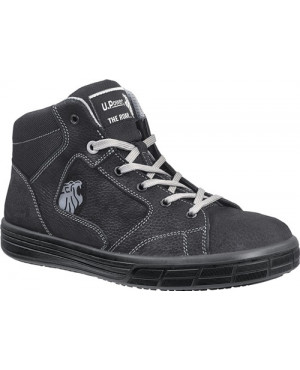 Sicherheitsstiefel Lion Gr. 45 schwarz Leder S3 SRC EN20345