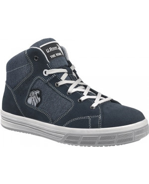 Sicherheitsstiefel Caravan Gr. 42 blau Leder/Textilmaterial S1P SRC EN20345