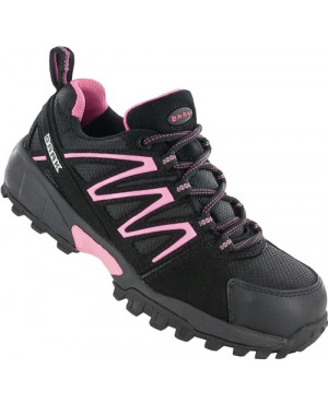 Damensicherheitsschuh Silvy Gr.41 schwarz/magenta Mikrofaser S1P EN20345