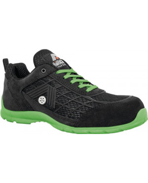 Sicherheitsschuh Green Gr.47 schwarz/grün Leder S1P SRC EN20345 Aimont