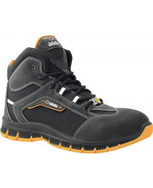 Sicherheitsstiefel Jaljab SAS Gr.44 schw./orange Leder/Nylon S3 SRC ESD EN20345