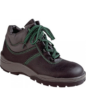 Sicherheitsstiefel Gr. 40 schwarz/grau Leder S3 SRA EN20345
