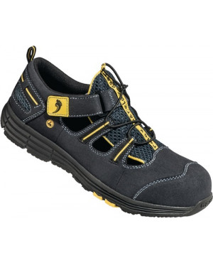 Sicherheitssandale Rene2 Gr.43 blau/gelb Mikrofaser/Mesh S1P SRC ESD EN 20345