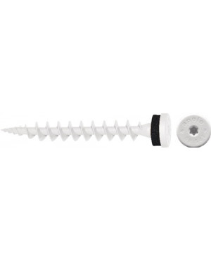 Isolierplattenschraube IPS 80 L.80mm signalweiß 50 St./Karton APOLO MEA