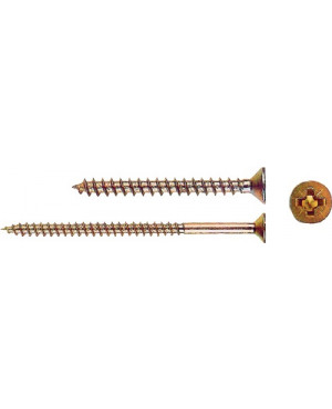 Spanplattenschr.SPS 4,5x40T gelb verz.TX 25 500 St./Krt.APOLO MEA
