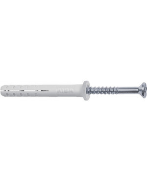 Nageldübel NP 6- 70 Flachbund vormont.50St./VE,12VE/Umkarton APOLO MEA