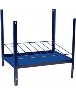 Regalelement LOGS 160 H520xB540xT390mm blau RAL 5022 8-reihig