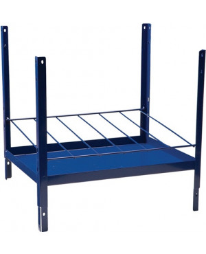 Regalelement LOGS 170 H520xB540xT390mm blau RAL 5022 6-reihig f.Kartuschen LOGS