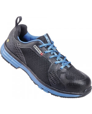 Sicherheitsschuh Chris Gr.46 schwarz/blau Textil S1P SRC ESD EN20345 BAAK