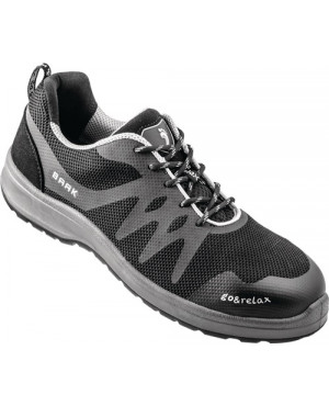 Sicherheitsschuh Hector Gr.40 schwarz/grau Textil S1 SRC ESD EN20345 BAAK