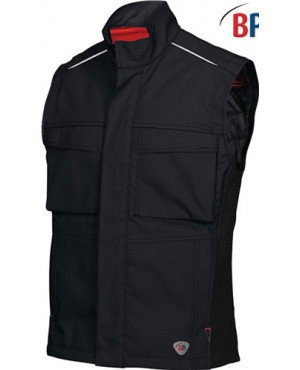 Thermoweste 1786 Gr.L schwarz/dunkelgrau 65%PES/35%CO BP