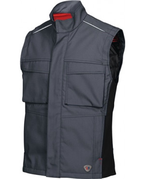 Thermoweste 1786 Gr.L dunkelgrau/schwarz 65%PES/35%CO BP