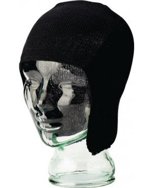 Winterhaube G schwarz 30% WV/70 %PC VOSS
