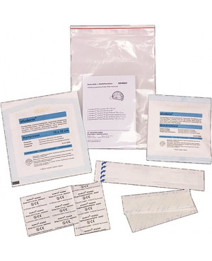 Erste-Hilfe-Helmset Aluderm Silk Pflastersteifen SÖHNGEN