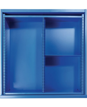 Schubladen-Unterteilungsmaterial BK 600 Front-H.190mm 1 Längs-/1 Querteiler