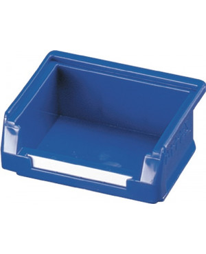 Sichtlagerkasten L85xB105xH45mm PE blau