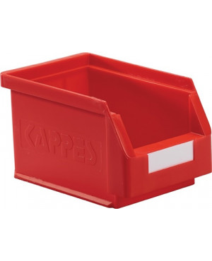 Sichtlagerkasten L230xB140xH130mm PE rot
