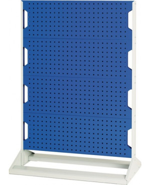 Stellwand beids.H1450xB1000xT550mm 8 Lochplatten enzianblau